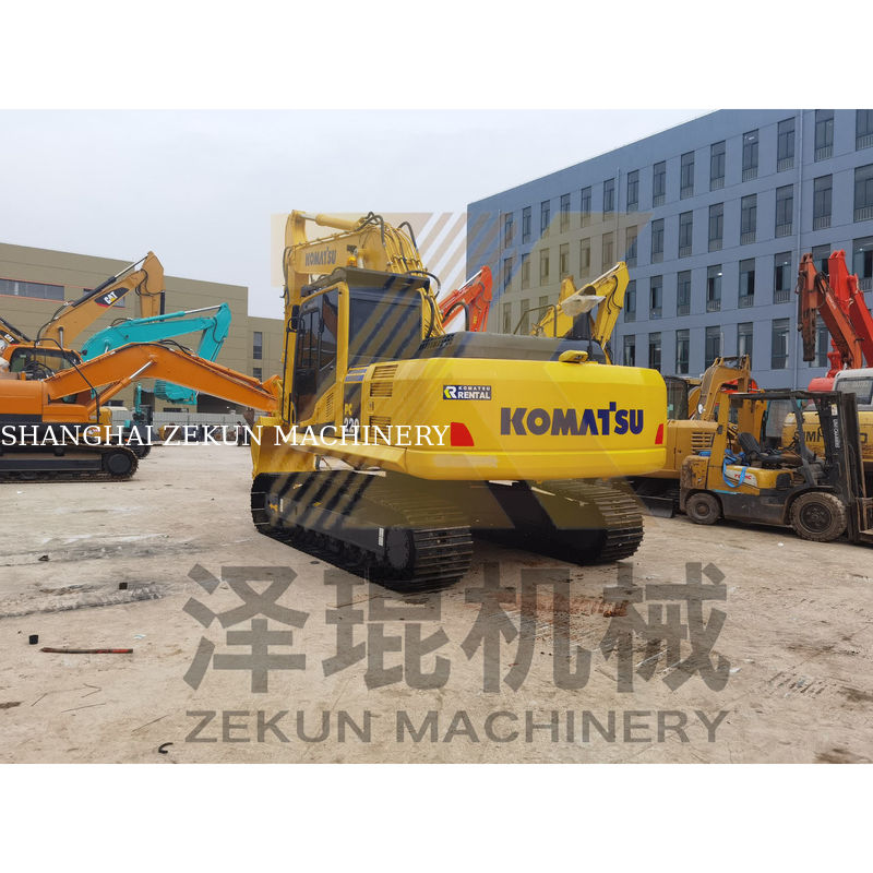 Excavadora Komatsu 220 PC220 de 22 toneladas usada con capacidad de 1 M3 y 1050 horas de trabajo