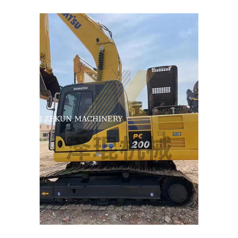 Comatsu PC200-8 PC200 Excavadora Usada Máquina de movimiento de tierra con capacidad de cubo de 0,8m3