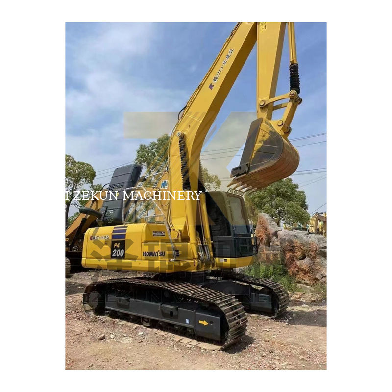 Comatsu PC200-8 PC200 Excavadora Usada Máquina de movimiento de tierra con capacidad de cubo de 0,8m3
