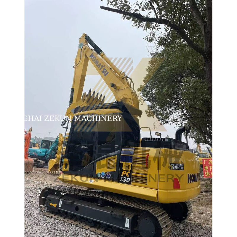 2020 Usado Komatsu PC130-7 Excavadora hidráulica de 13 toneladas Mini Excavadora 0,53M3 Capacidad de cubo