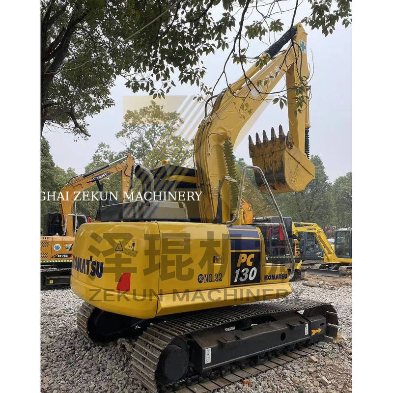 2020 Usado Komatsu PC130-7 Excavadora hidráulica de 13 toneladas Mini Excavadora 0,53M3 Capacidad de cubo