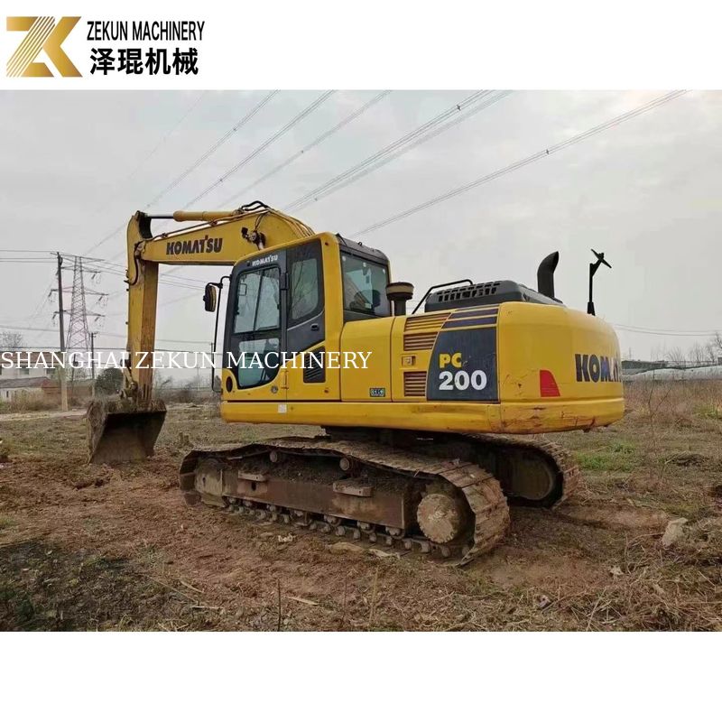 Excavadora de excavadoras usadas Komatsu PC200-8MO 2001-4000 horas tamaño medio