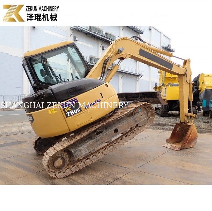 7 toneladas Japón Mini Usado Komatsu PC78US Excavadora PC78 EE.UU. Año de la máquina Peso 7630 KG