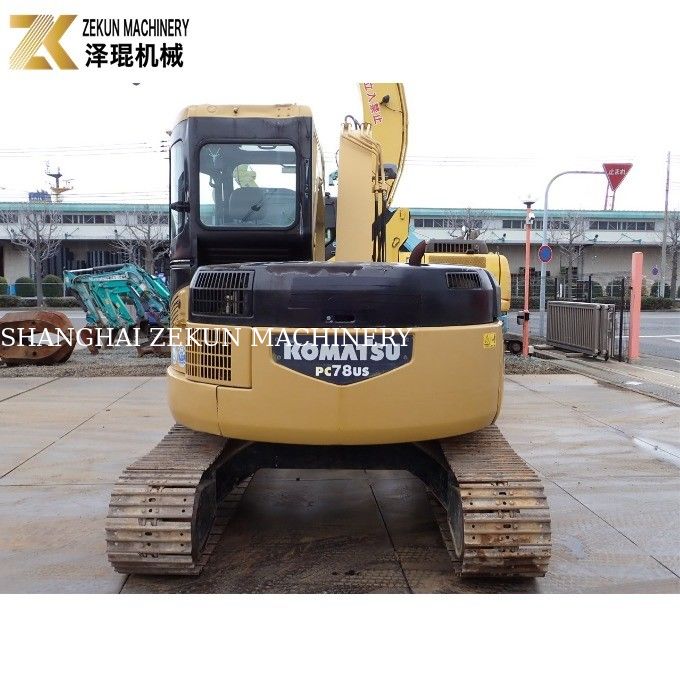 7 toneladas Japón Mini Usado Komatsu PC78US Excavadora PC78 EE.UU. Año de la máquina Peso 7630 KG