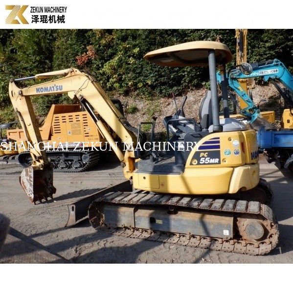 Japón Pequeña embaladora de 5,5 toneladas Usada excavadora Komatsu PC55 PC55MR PC55MR-2 Manual