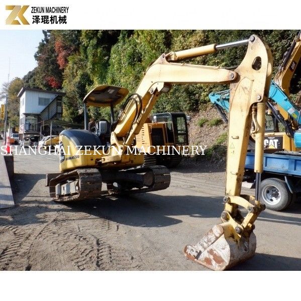 Japón Pequeña embaladora de 5,5 toneladas Usada excavadora Komatsu PC55 PC55MR PC55MR-2 Manual
