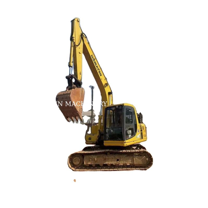 Excavadora de 12 toneladas PC120 de motor diesel Komatsu adecuada para trabajos de excavación pesados