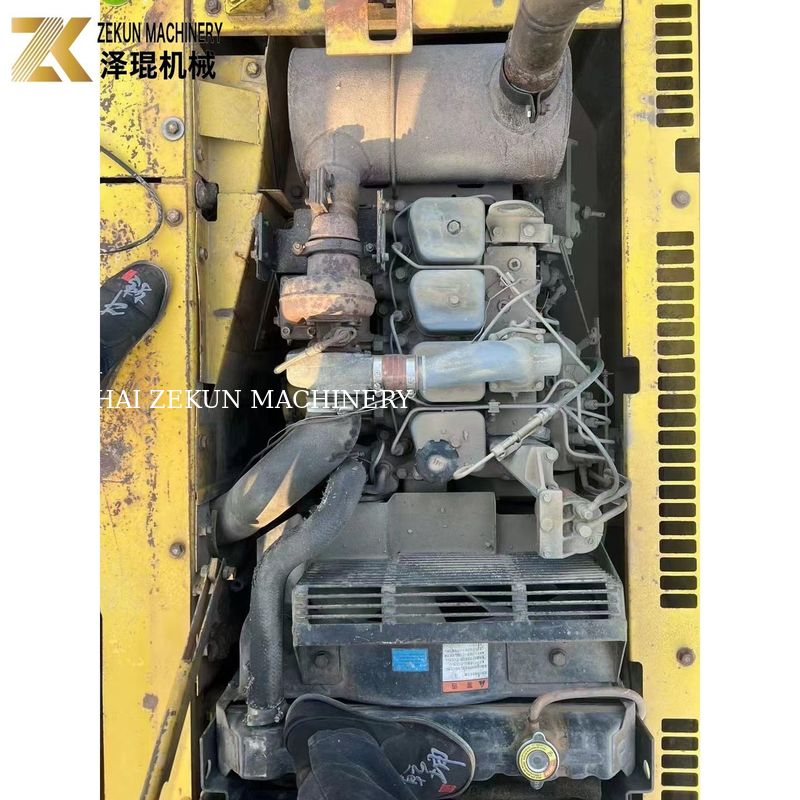 Excavadora de 12 toneladas PC120 de motor diesel Komatsu adecuada para trabajos de excavación pesados
