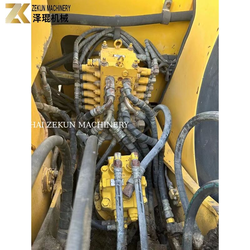 Excavadora japonesa Komatsu PC60-7 de segunda mano de 6 toneladas de color original