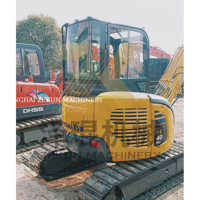Tamaño pequeño Usado Komatsu PC 40 Excavadora PC40MR-1 PC40MR-2 con horas de trabajo 2001-4000