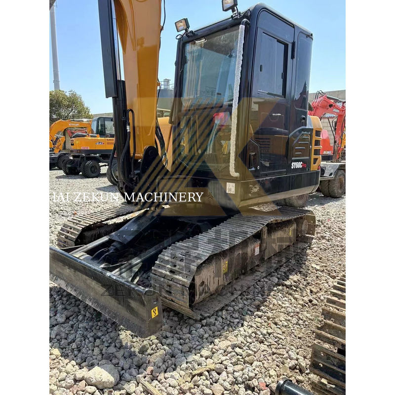 Excavadoras usadas Sany en Shanghai 0,25 m3 Capacidad de cubo 36 KW Estándar alto
