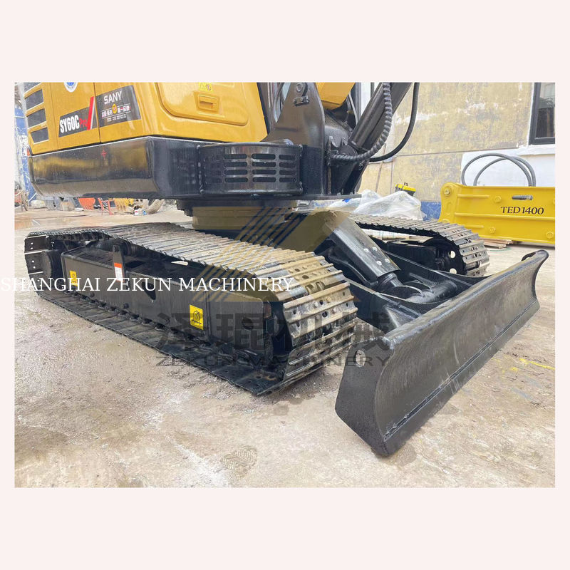 Sany SY60C Pro Crawler Excavadora hidráulica con motor Sany y 0-2000 horas de trabajo