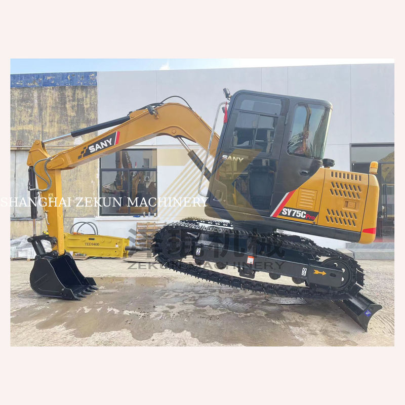 7500 KG Sany SY75C Pro Excavadora La combinación perfecta de potencia y eficiencia