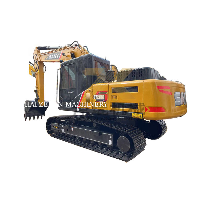 Sany Sy215c Excavadora hidráulica de rastreo 1.1 m3 Capacidad de cubo para la construcción