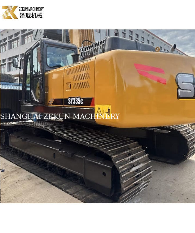 Sany 335 Excavadora con y en buenas condiciones Horas de trabajo 1690 Capacidad del cubo 1,5 m3