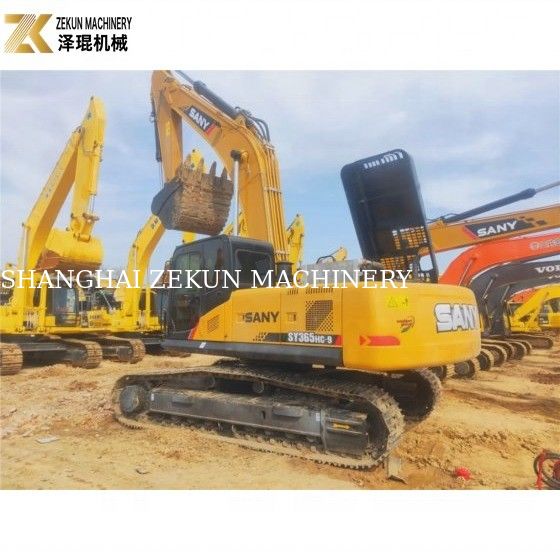 Baja hora Maquinaria de segunda mano Excavadora Usada Sany SY365 Excavadora 365H SY365H Grande 2020