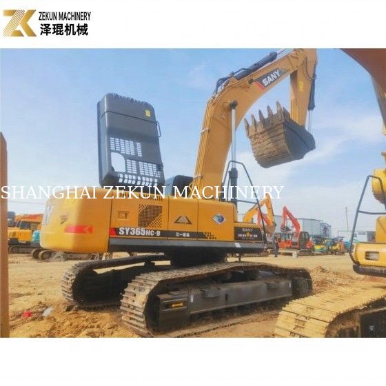 Baja hora Maquinaria de segunda mano Excavadora Usada Sany SY365 Excavadora 365H SY365H Grande 2020