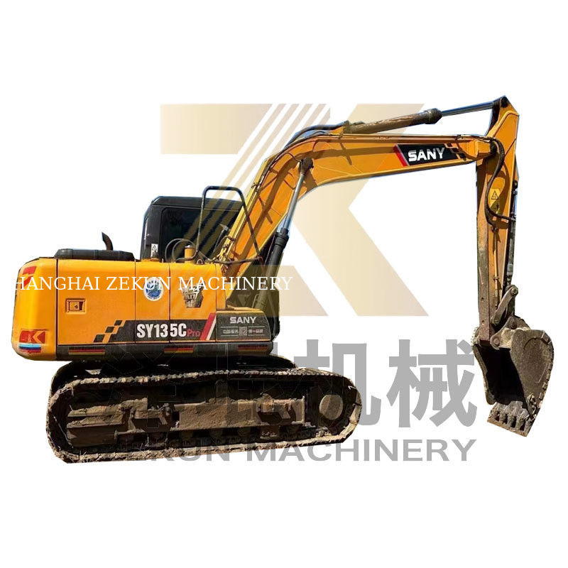 Excavadora Sany SY135 Pro Crawler 0,6 m3 Capacidad de cubo 2001-4000 Horas de trabajo utilizadas