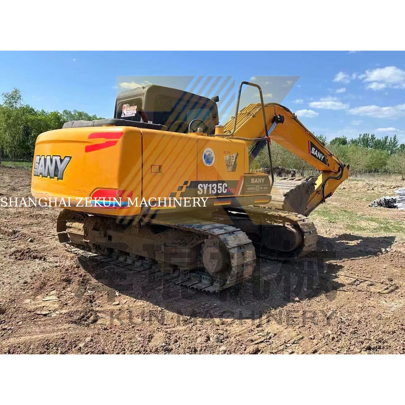 Excavadora Sany SY135 Pro Crawler 0,6 m3 Capacidad de cubo 2001-4000 Horas de trabajo utilizadas