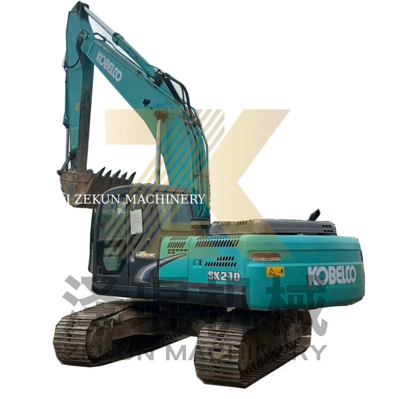 Maquina de excavación Kobelco SK210-8 de buena condición usada de 21 toneladas en Shanghai con año y motor HINO 2020