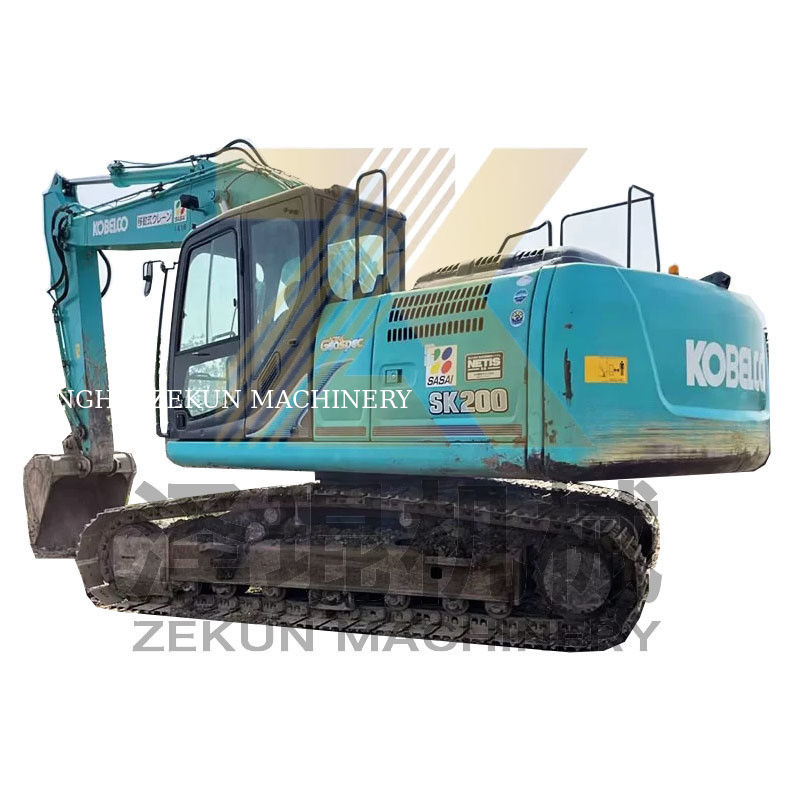 Excavadora KOBELCO SK200-8 de 20 toneladas de Japón, de bajo tiempo de trabajo