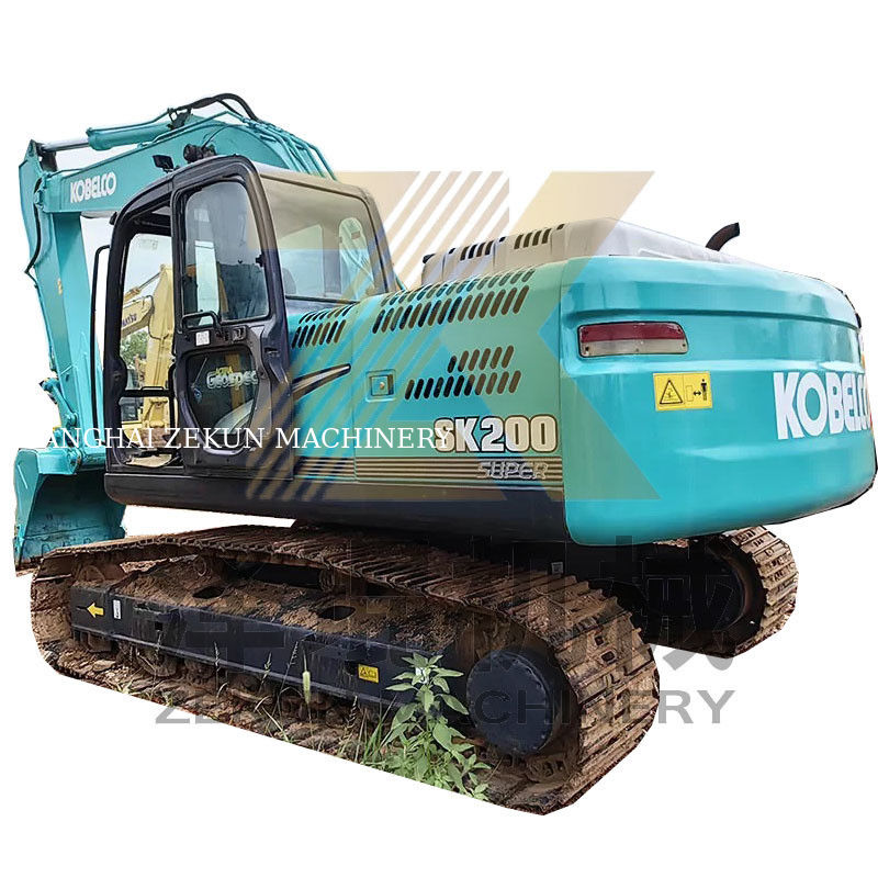 Excavadora Kobelco SK200-8 de 20 toneladas utilizada en Japón con un peso de operación de 20000 KG