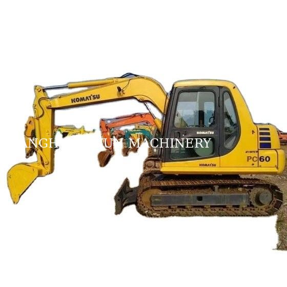 Excavadora Komatsu PC60-7 de segunda mano original de Japón de 2 toneladas de peso de operación Mini Excavadora de segunda mano