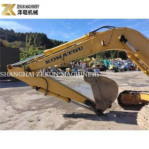 Pequeña excavadora hidráulica con 12800 kg de peso Komatsu PC 120-5 en buenas condiciones