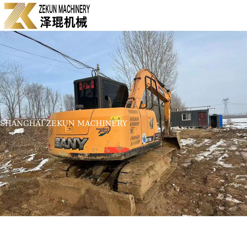 Excavadoras usadas SANY 75C con y horas de trabajo 2001-4000 Solo 7500 KG de peso de la máquina