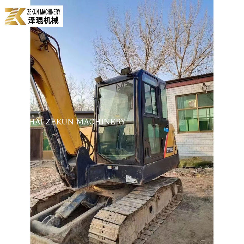 60.7KW Usado Sany 90C Pro Excavadora, 2001-4000 horas en buenas condiciones