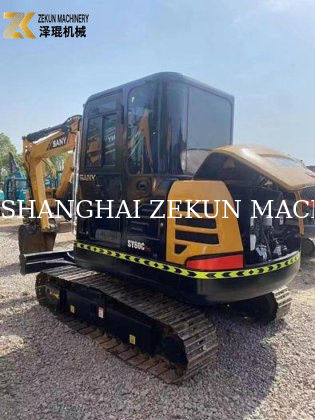 36KW mini excavadora de segunda mano Sany SY60 Excavadora SY 60C para dentro de su presupuesto