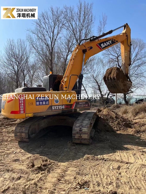 2017 Sany SY215C Pro Excavadora 1.2M3 Capacidad de cubo Usado Sany Excavadora