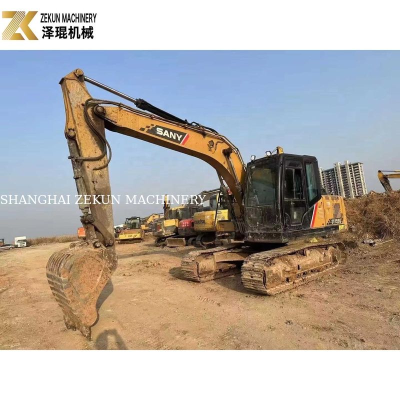 Excavadora de 13 toneladas usada Sany Crawler SY135C-8 SY135C-9