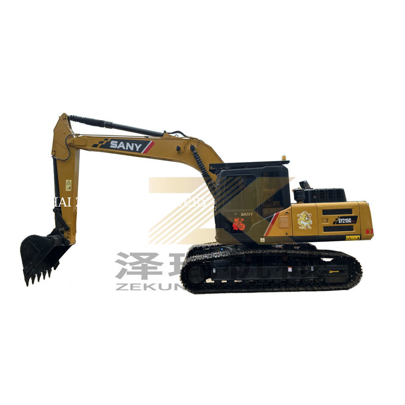 Bomba hidráulica de 118KW Usada Sany SY215C Pro Excavadora para trabajos de construcción