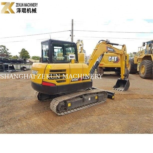 5 toneladas de peso de operación mini-excavadora SY55C Pro por la excavadora Sany usado