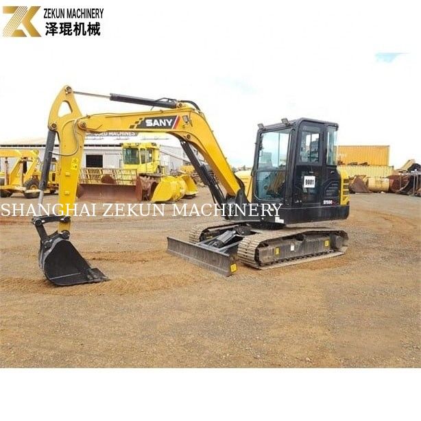 5 toneladas de peso de operación mini-excavadora SY55C Pro por la excavadora Sany usado