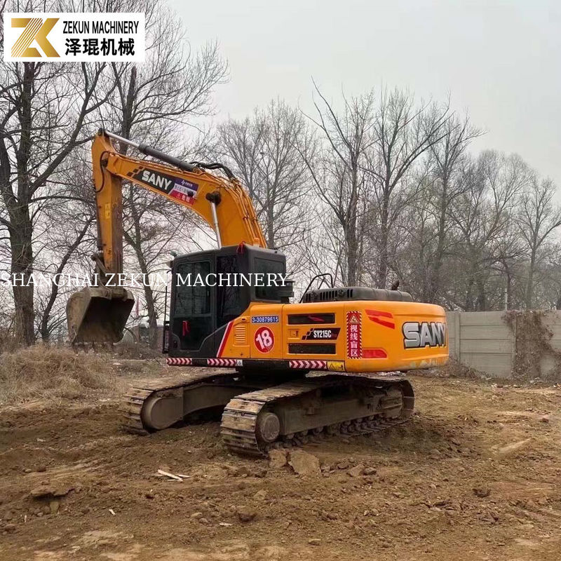 Sany SY215C Pro Excavadora de tamaño mediano con un cubo de 1.2M3