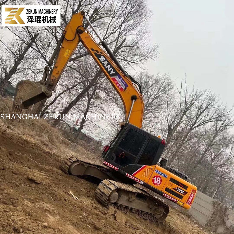Sany SY215C Pro Excavadora de tamaño mediano con un cubo de 1.2M3