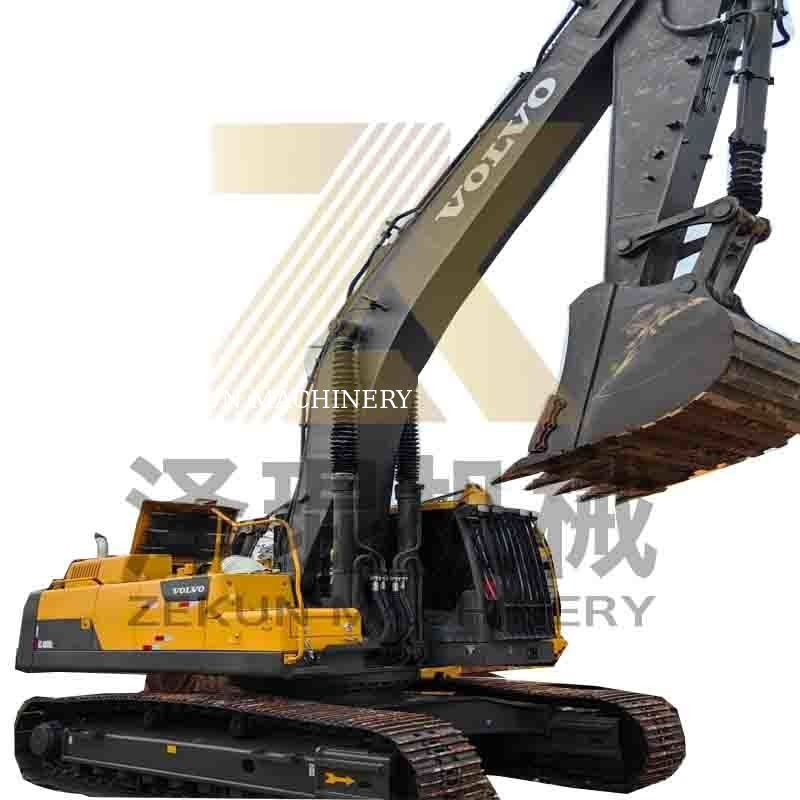 Excavadora Volvo Ec480DL de segunda mano con capacidad de cubo de 1.77-3.8m3 y en buen estado