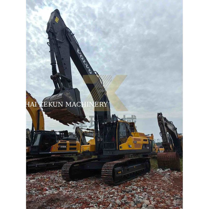 Excavadora Volvo Ec480DL de segunda mano con capacidad de cubo de 1.77-3.8m3 y en buen estado