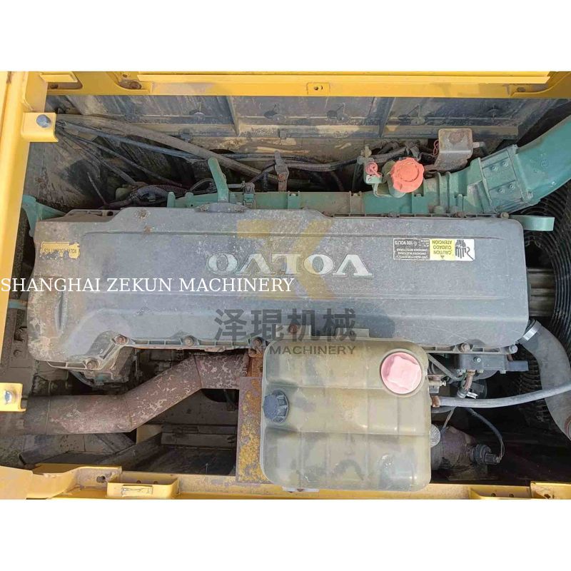 Excavadora Volvo EC480DL 48T usada un cubo de 1.77-3.8m3 importación de Corea
