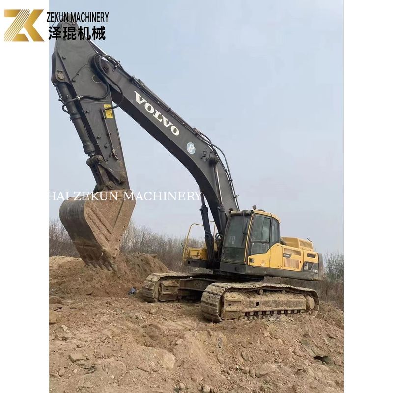 Excavadora usada Volvo EC480DL de 48 toneladas con una potencia de 265 kW y 4001-6000 horas de trabajo