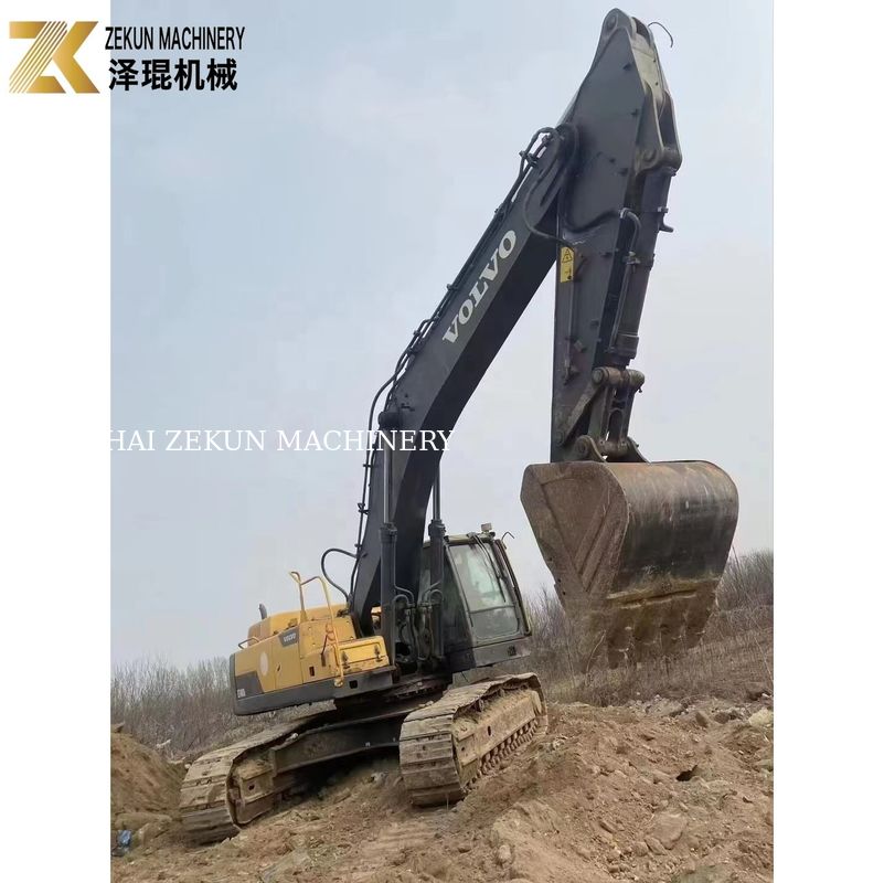 Excavadora usada Volvo EC480DL de 48 toneladas con una potencia de 265 kW y 4001-6000 horas de trabajo