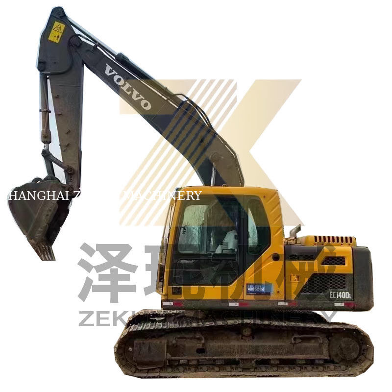 Maquinaria de movimiento de tierra Usada Volvo EC140 Excavadora con en por otra válvula hidráulica
