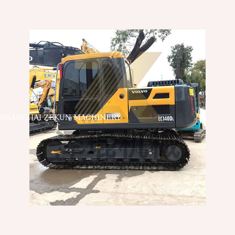 Excavadora Volvo EC140DL Excavadora usada de 14 toneladas con otras marcas de válvulas hidráulicas