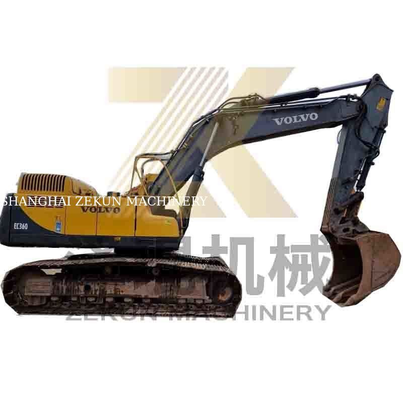 Excavadora Volvo EC360 usada. 36,9T. 1,35-3,0 m3 de cubo. En buen estado.
