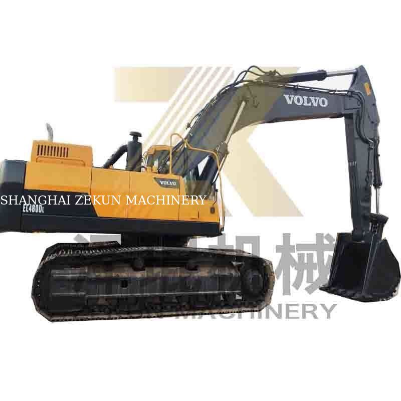 Excavadora VOLVO EC480DL usada 270KW Potencia y 1,77 3,8 m3 Capacidad del cubo