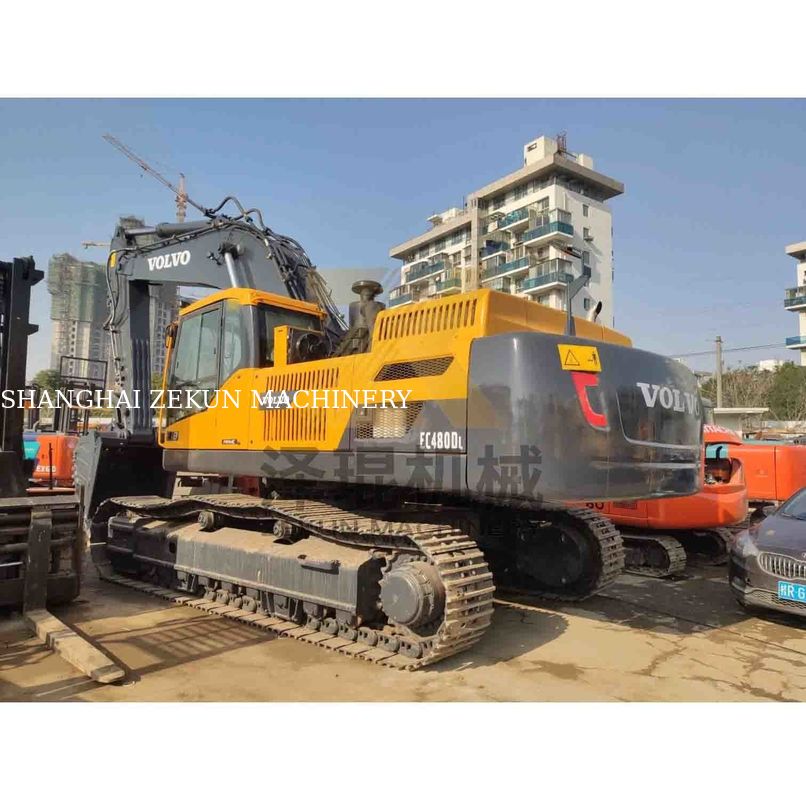 Excavadora VOLVO EC480DL usada 270KW Potencia y 1,77 3,8 m3 Capacidad del cubo
