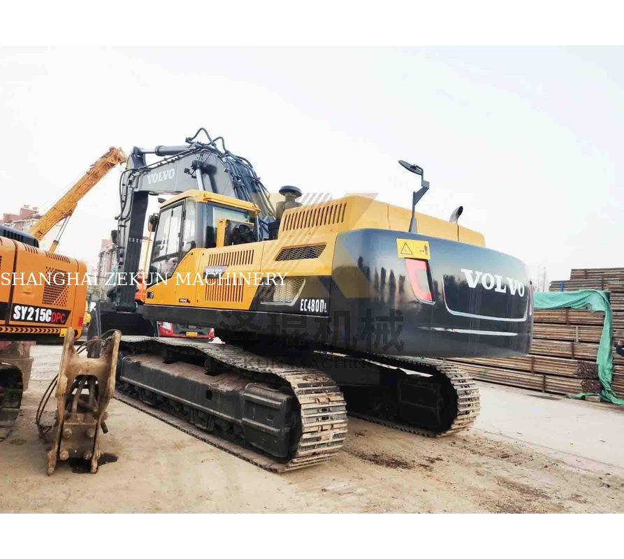 Excavadora VOLVO EC480DL usada 270KW Potencia y 1,77 3,8 m3 Capacidad del cubo