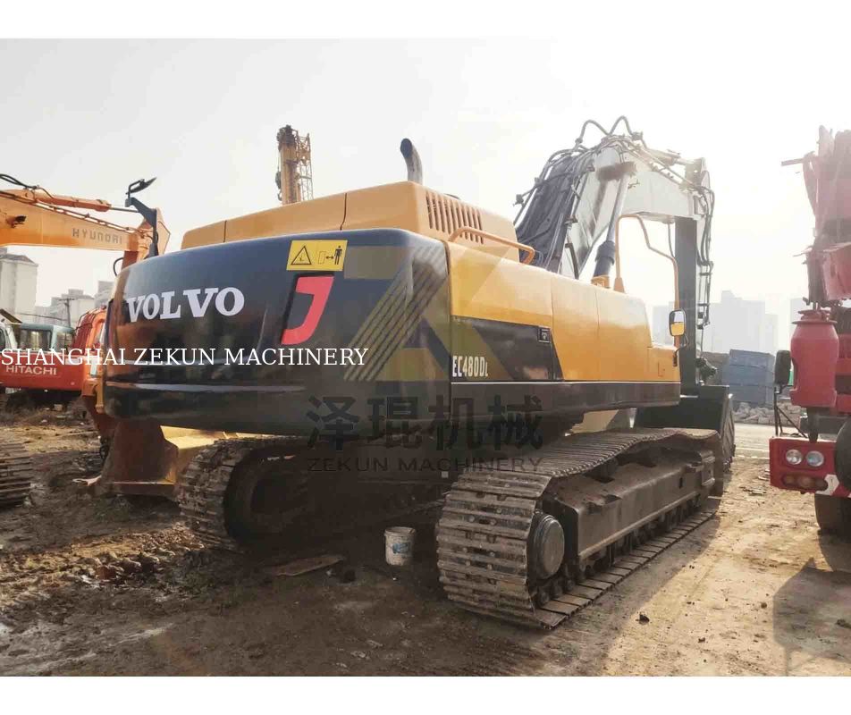Excavadora VOLVO EC480DL usada 270KW Potencia y 1,77 3,8 m3 Capacidad del cubo